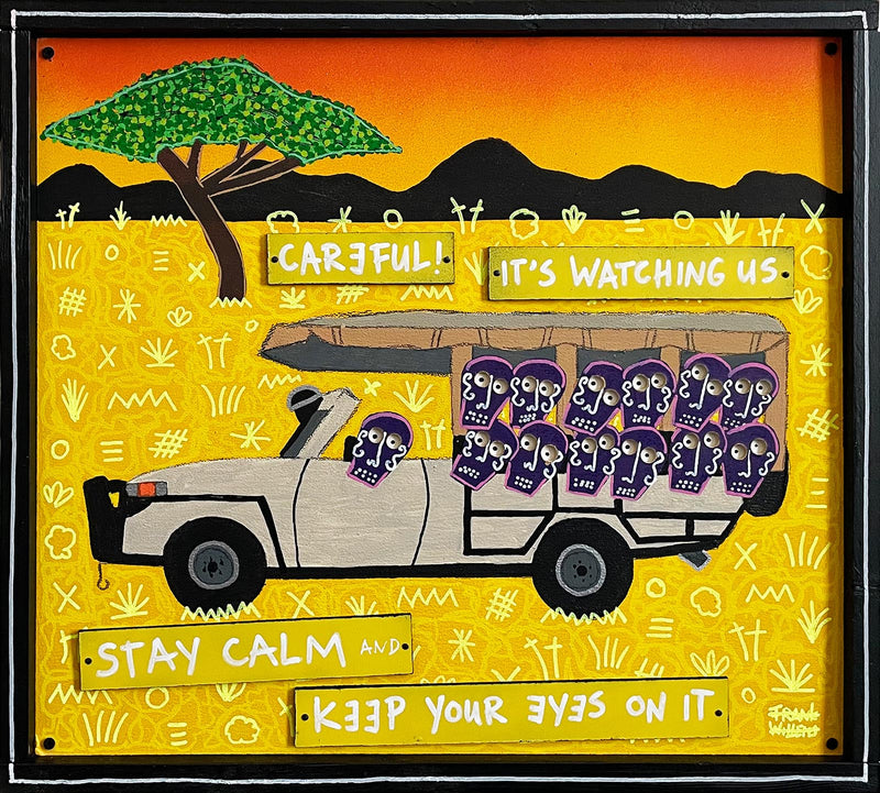 REVERSE SAFARI #2 – Interactive Painting