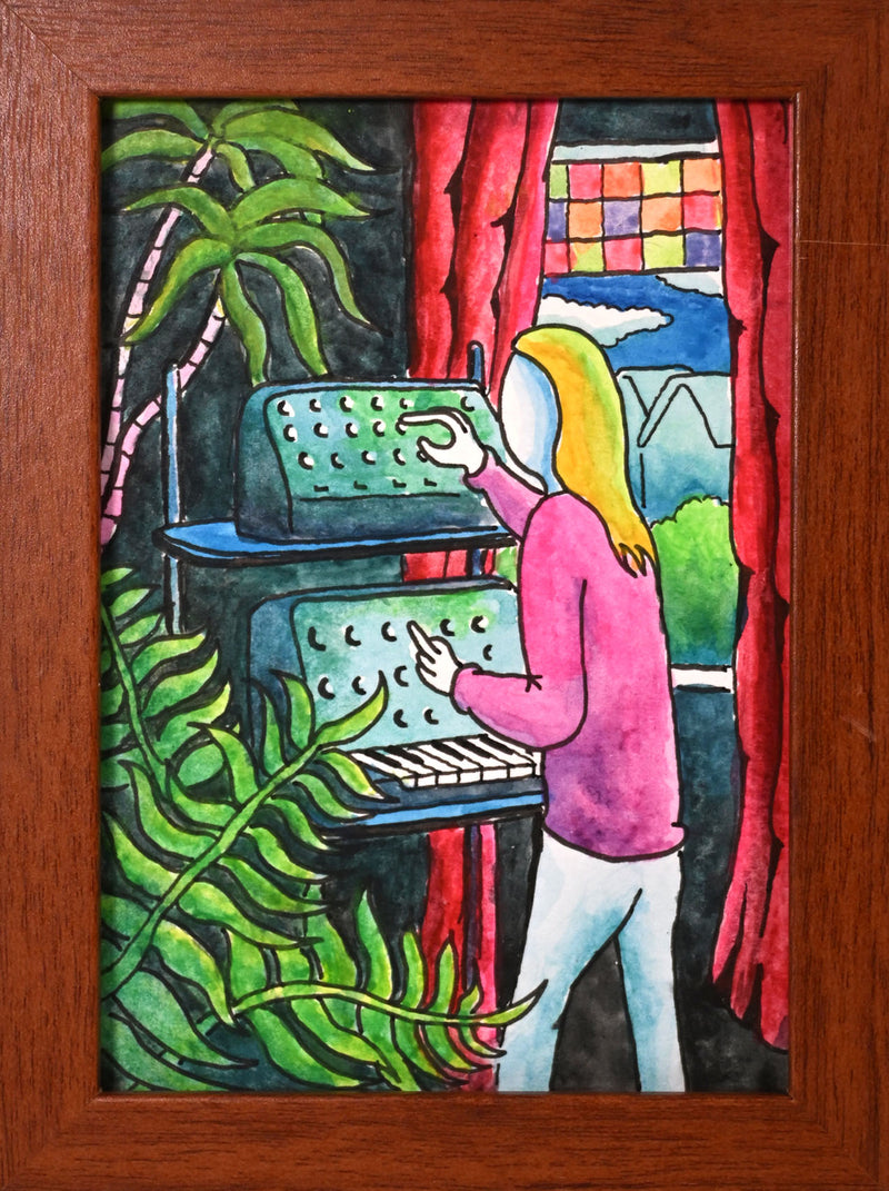 MS20 and SQ10 in the Studio Corner of a Dutch Living Room