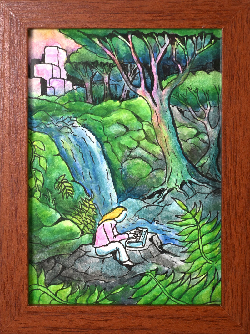 Suburban Waterfall Musing