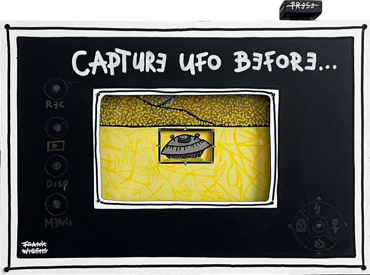 CAPTURE UFO BEFORE YOU MISS YOUR CHANCE – Interactive Painting