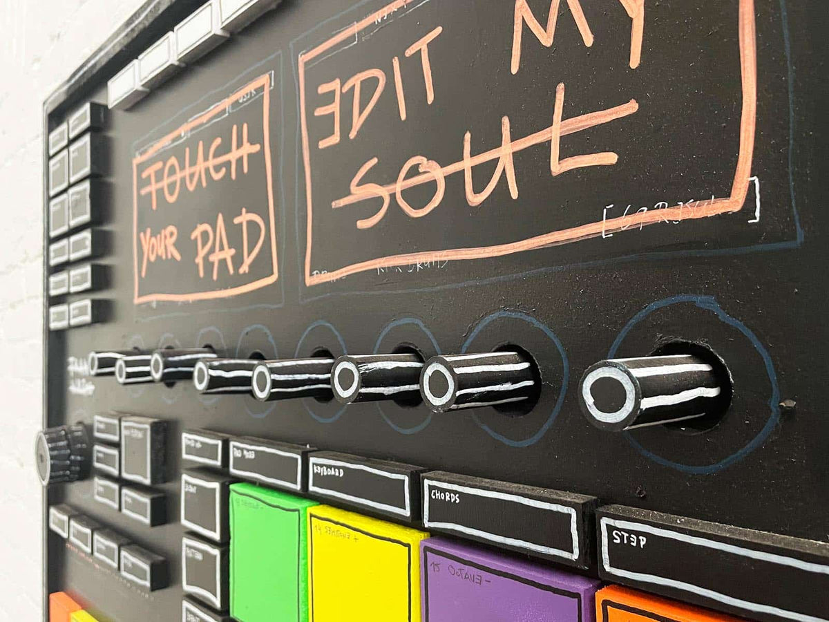 DRUM MACHINE – Interactive Painting