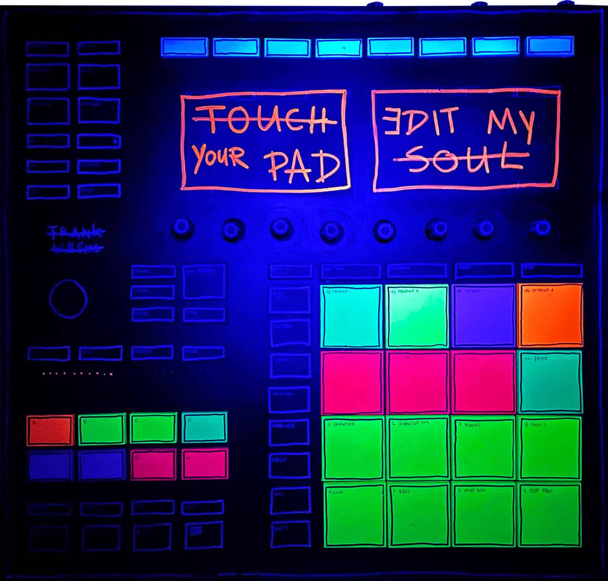 DRUM MACHINE – Interactive Painting