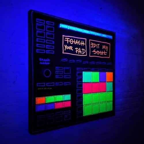 DRUM MACHINE – Interactive Painting