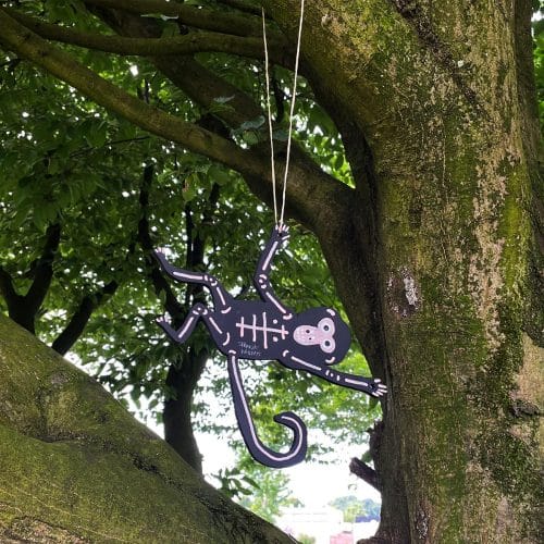 SPIDER MONKEY #5 – Small Art Object