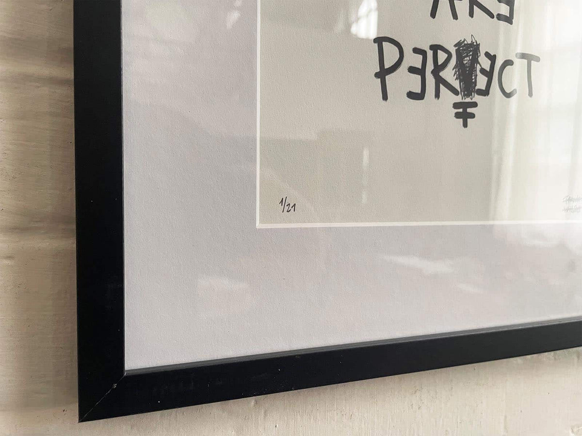 YOU ARE PERFECT – Text Print